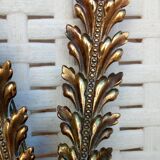 Applique bougeoir en bronze en forme de fleur s.xix