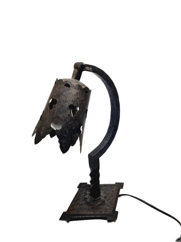 Art Deco bedside lamp, Poland, 1950s