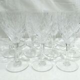 saint-louis- model chantilly 11 water glasses