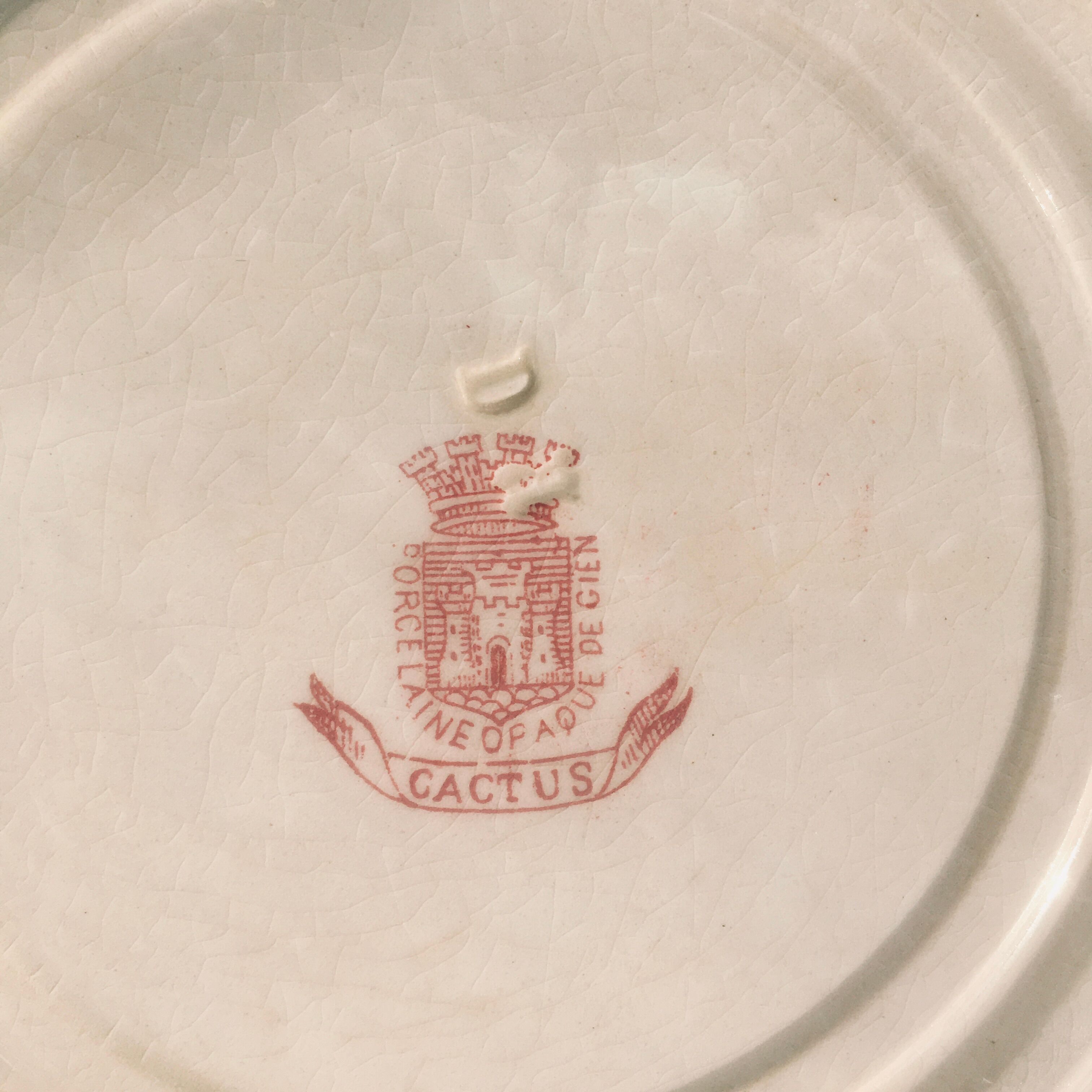 Lot 5 plates terre de fer