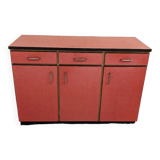 Binte sideboard in red formica