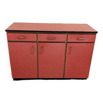 Binte sideboard in red formica