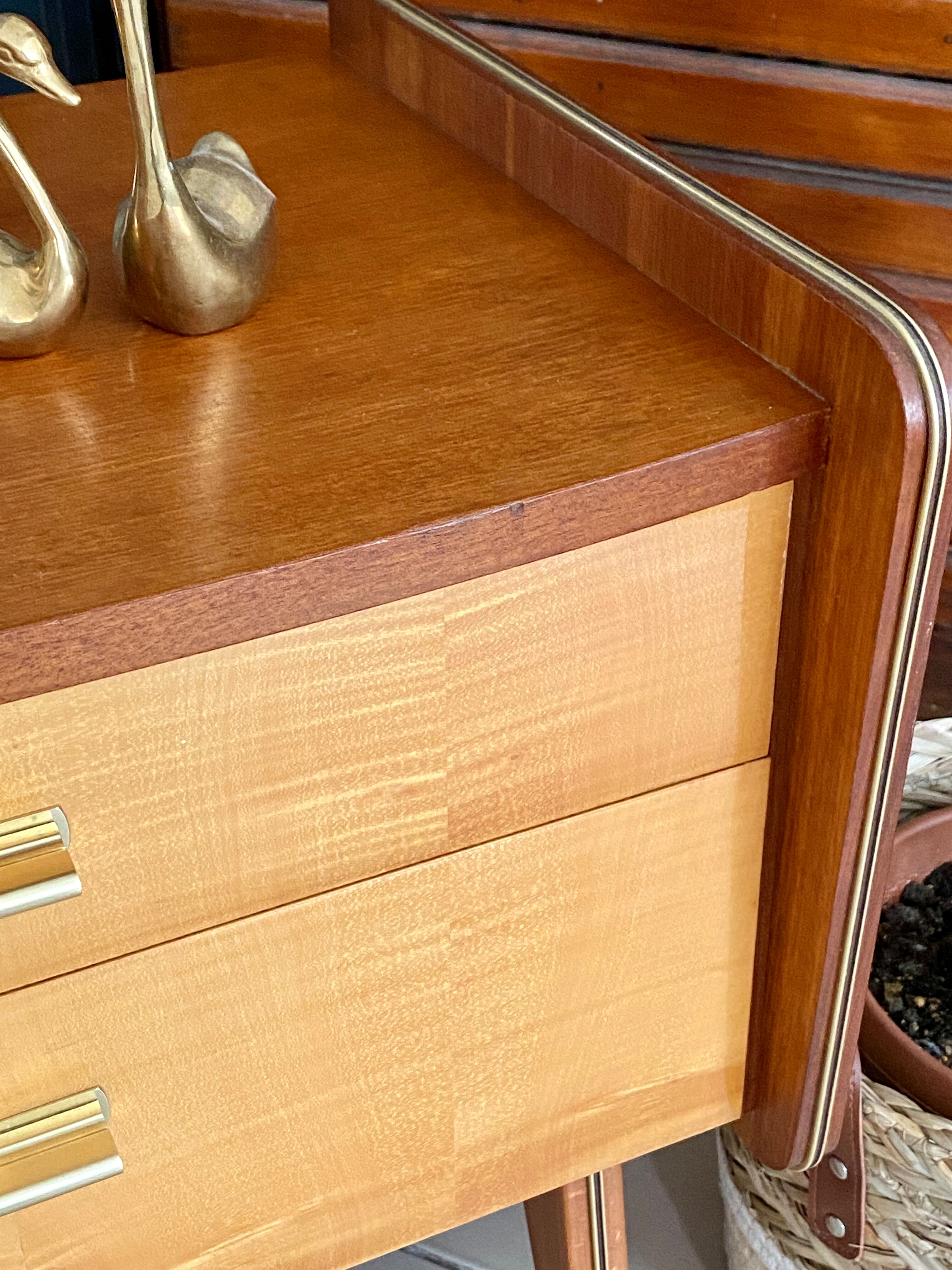 Vintage bedside table