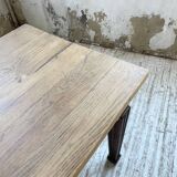 Solid oak farmhouse table 185cm