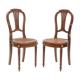 Paire de chaises d'époque 1900 de style Louis XVI