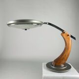 Lampe president, conçue par luís pérez de la oliva pour fase 1970 gris clair