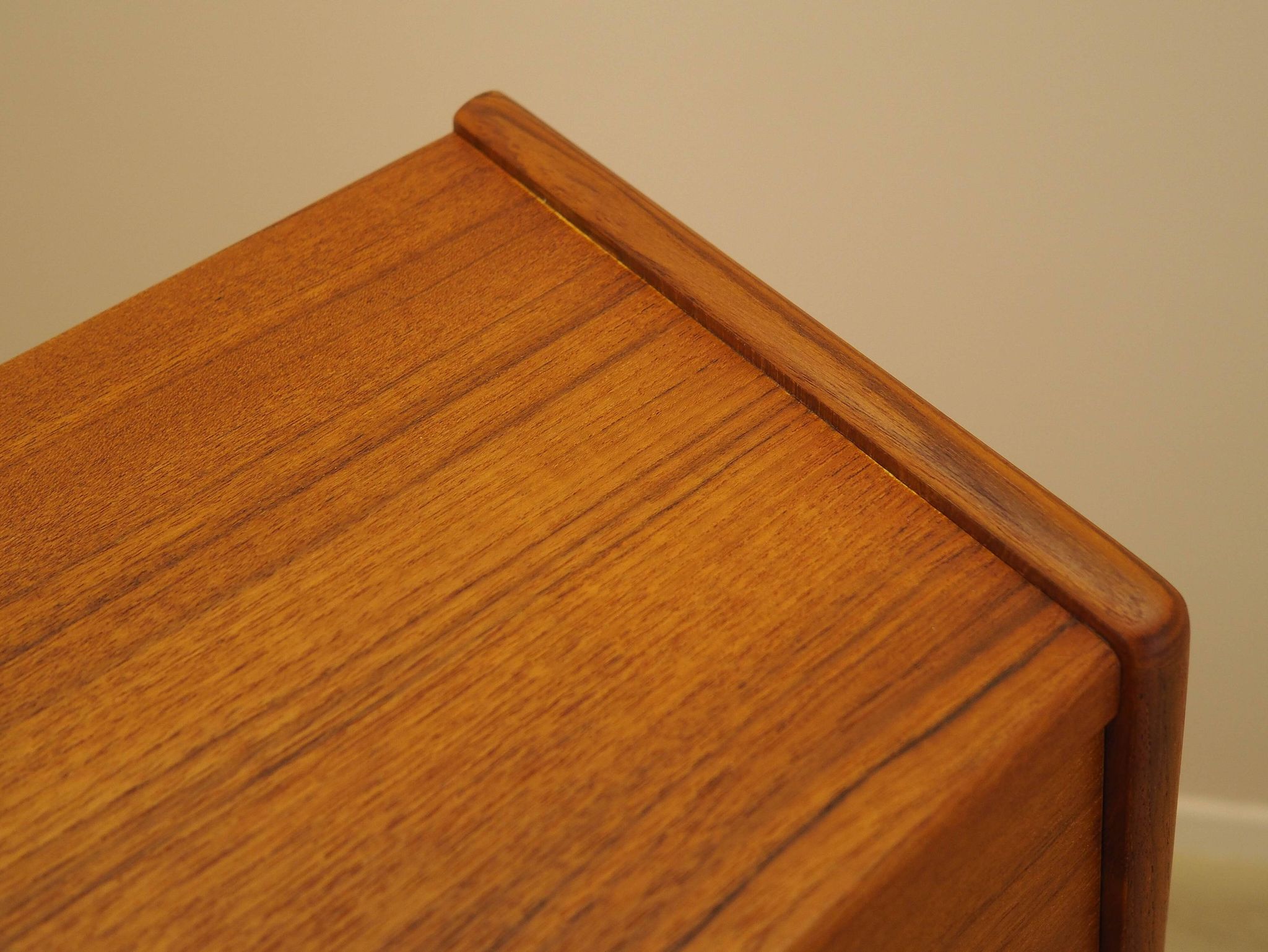 Teak secretary, Danish design, 1960s, Arne Wahl Iversen, Vinde Møbelfabrik