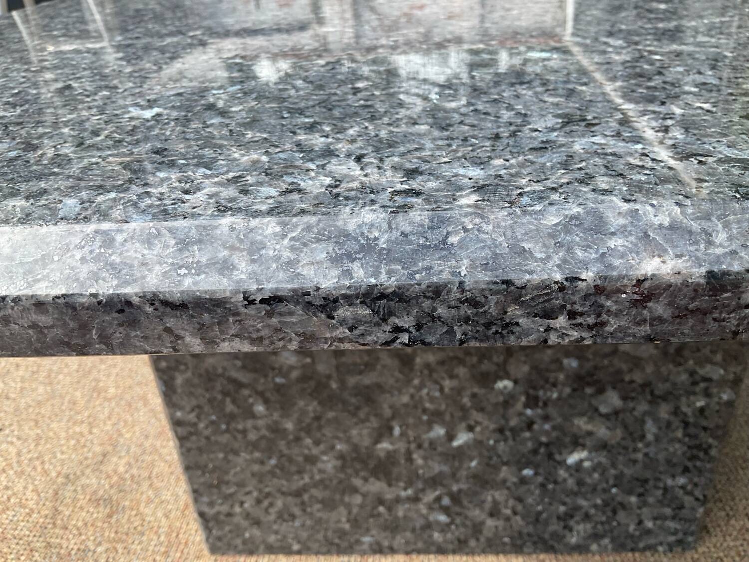Granite coffee table from the 1980s