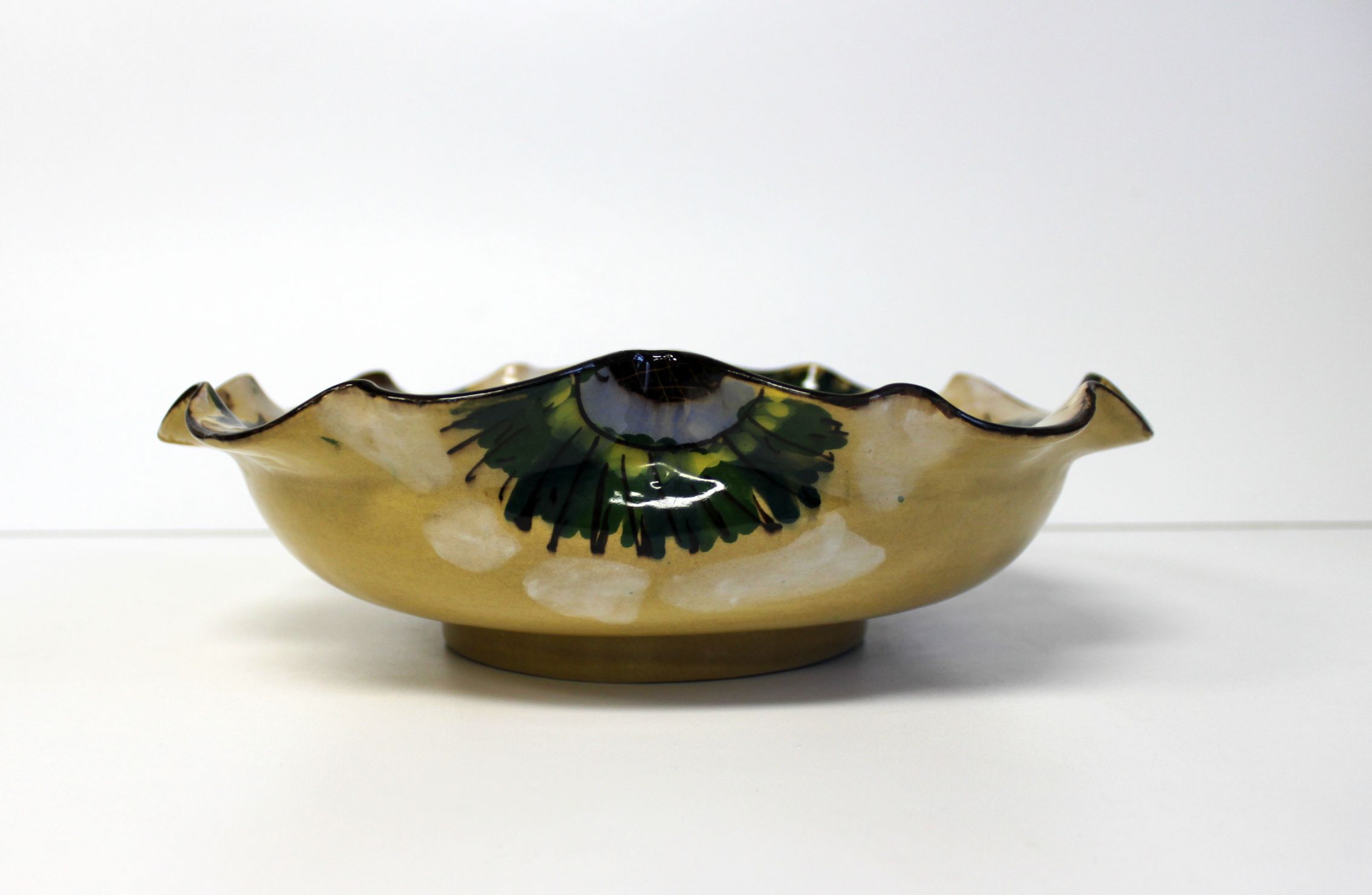 Ceramic fruit cup, Italy, 70