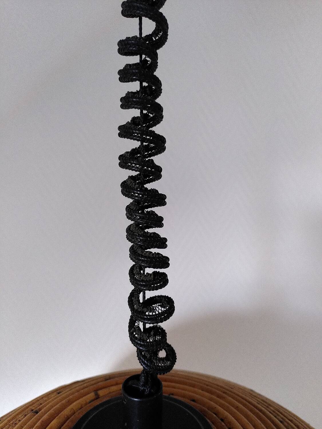 Rattan pendant light, Italy