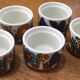 Series of 5 egg cups Villeroy & Boch Acapulco