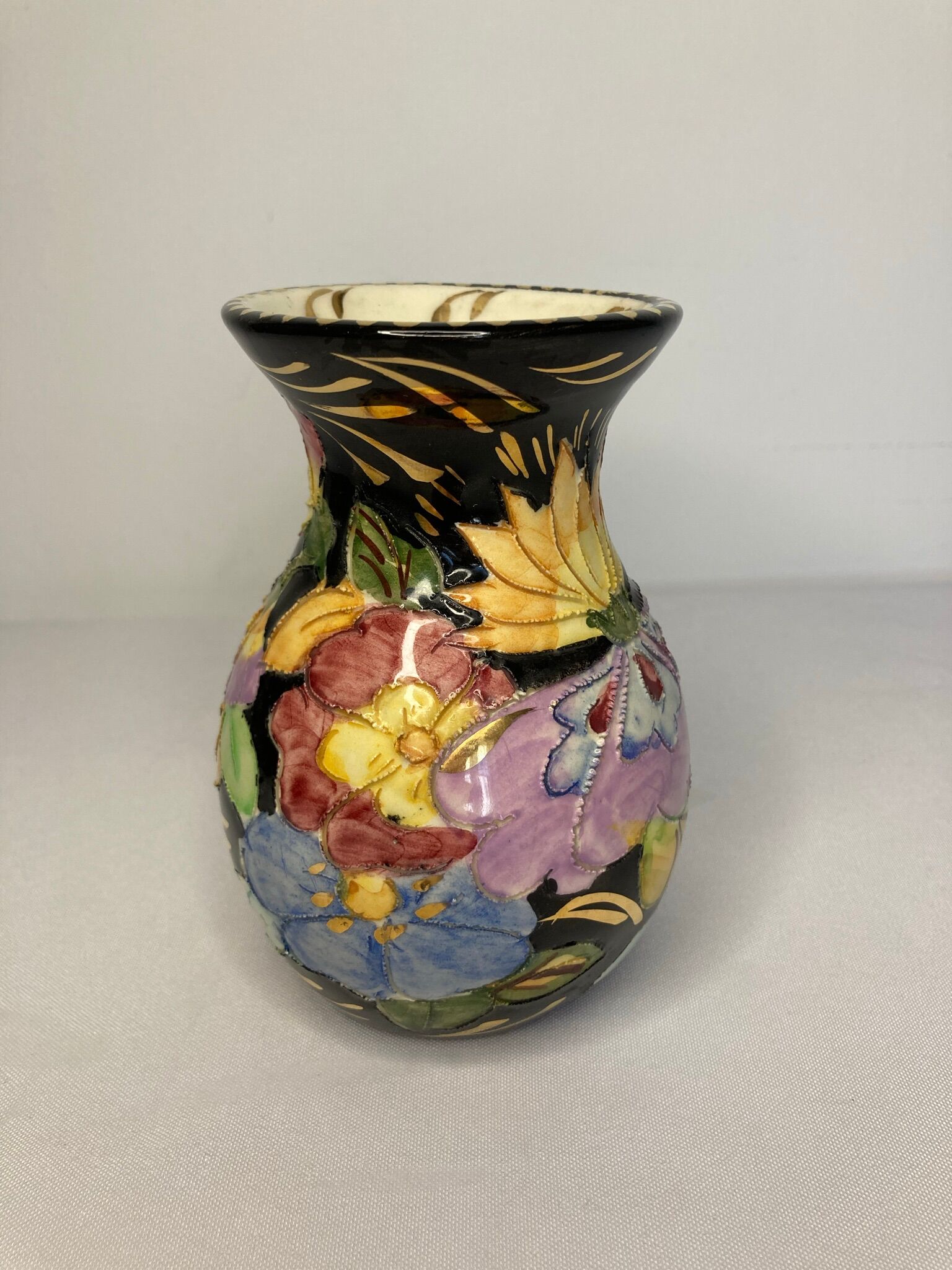Old glass vase of Venice