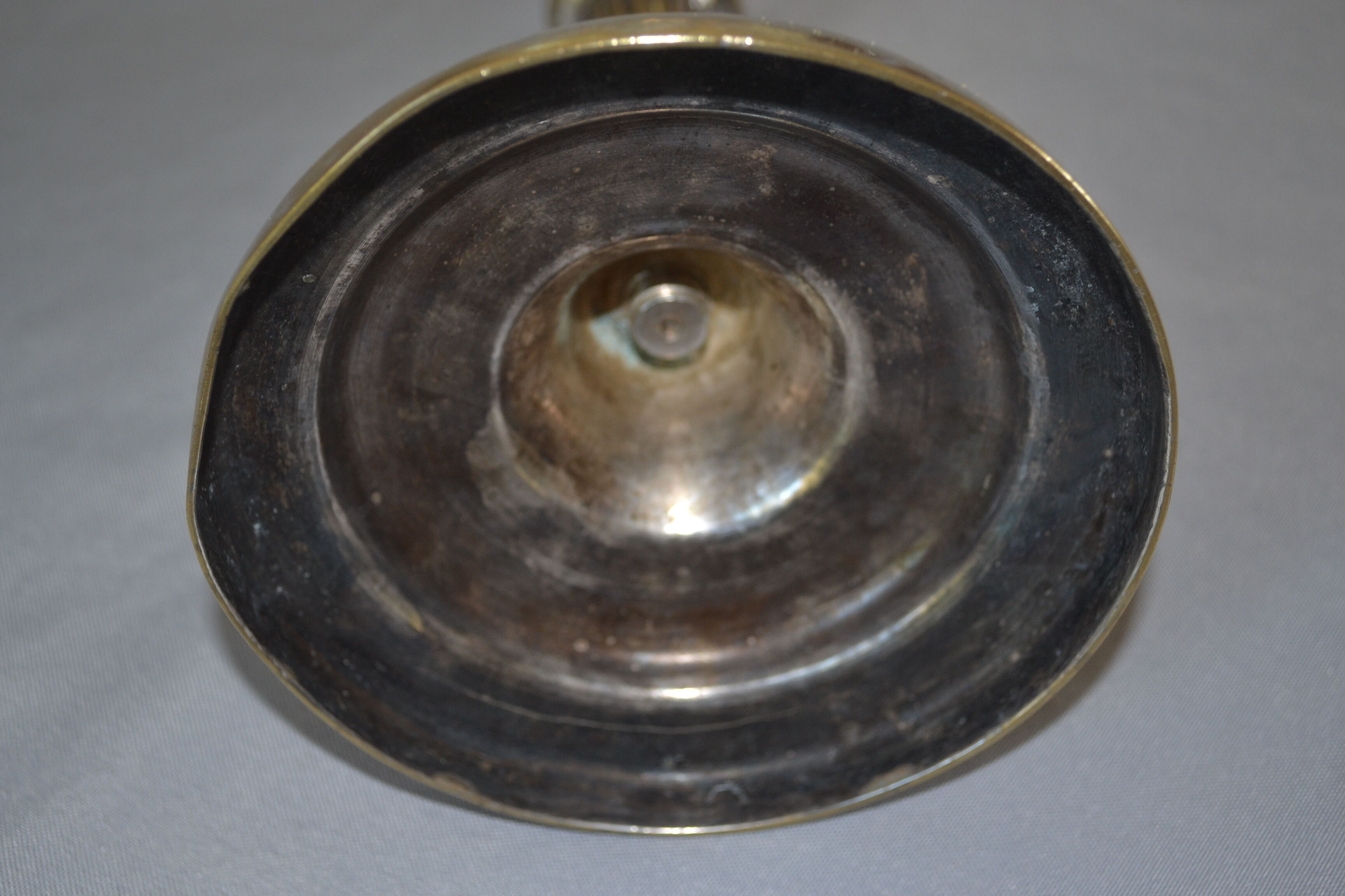 Pair of silver candlesticks