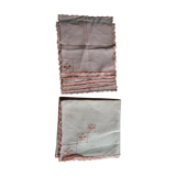 Nappe et 6 serviettes