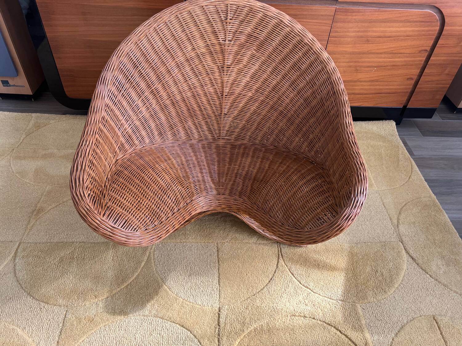 Rattan meditation chair