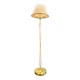Brass and glass floor lamp by Tomaso Buzzi, Italy, 1950s.