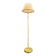 Brass and glass floor lamp by Tomaso Buzzi, Italy, 1950s.