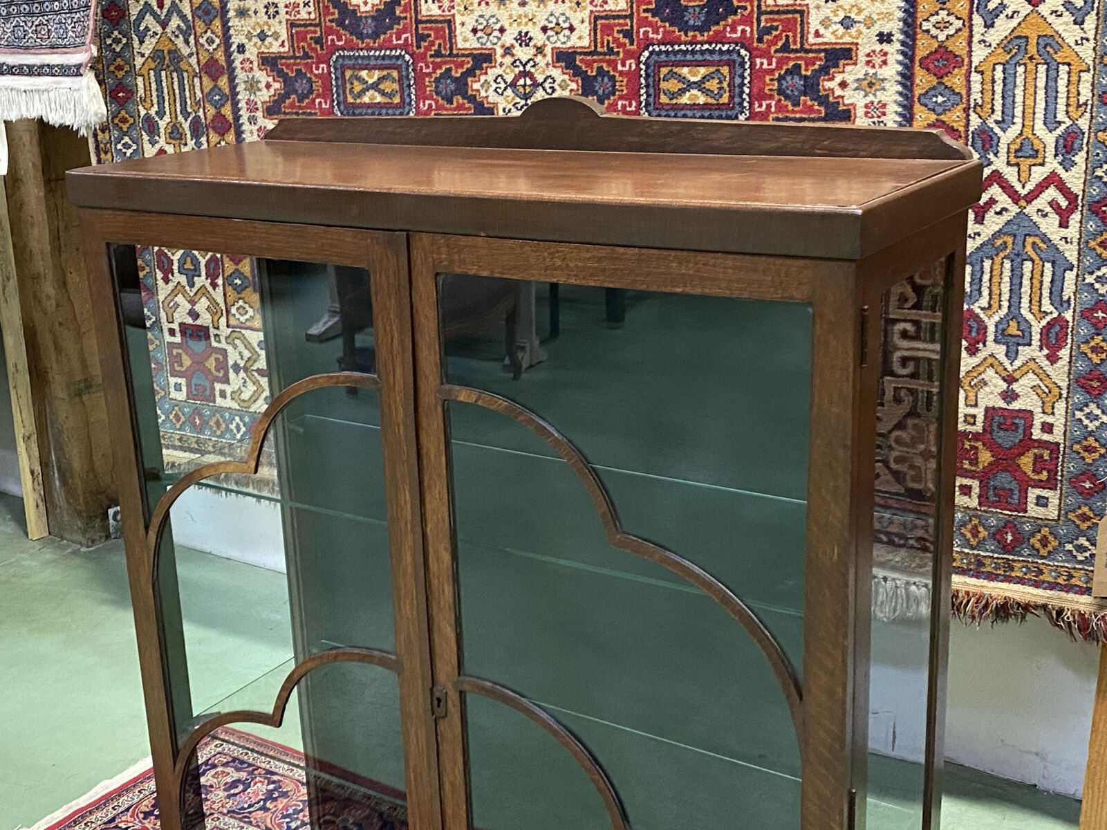 English Art Nouveau showcase, early 20th century