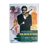 Original movie poster "Good Kisses from Russia" Sean Connery - James Bond 007