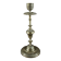 Candle holder brass corolla decor candle