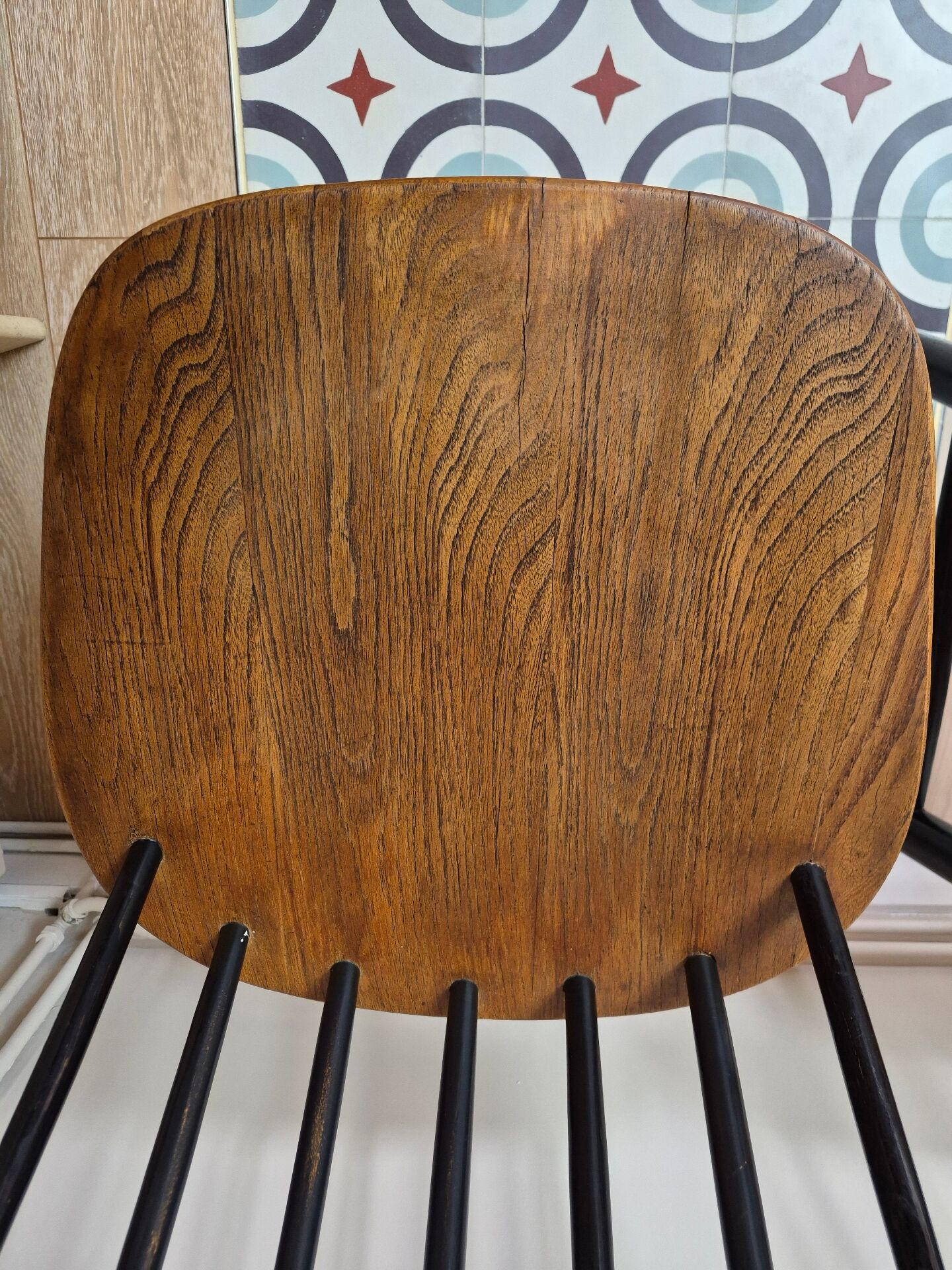Lot de 2 chaises scandinaves type Fanett