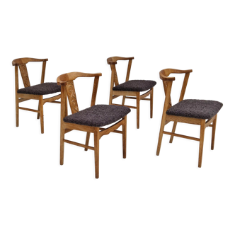 Danish design, set of 4 dinning chairs,1960