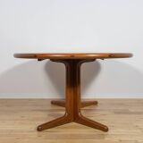 Mid-Century Teak Extendable Dining Table, Denmark, 1960s