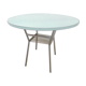 Table formica et scoubidou