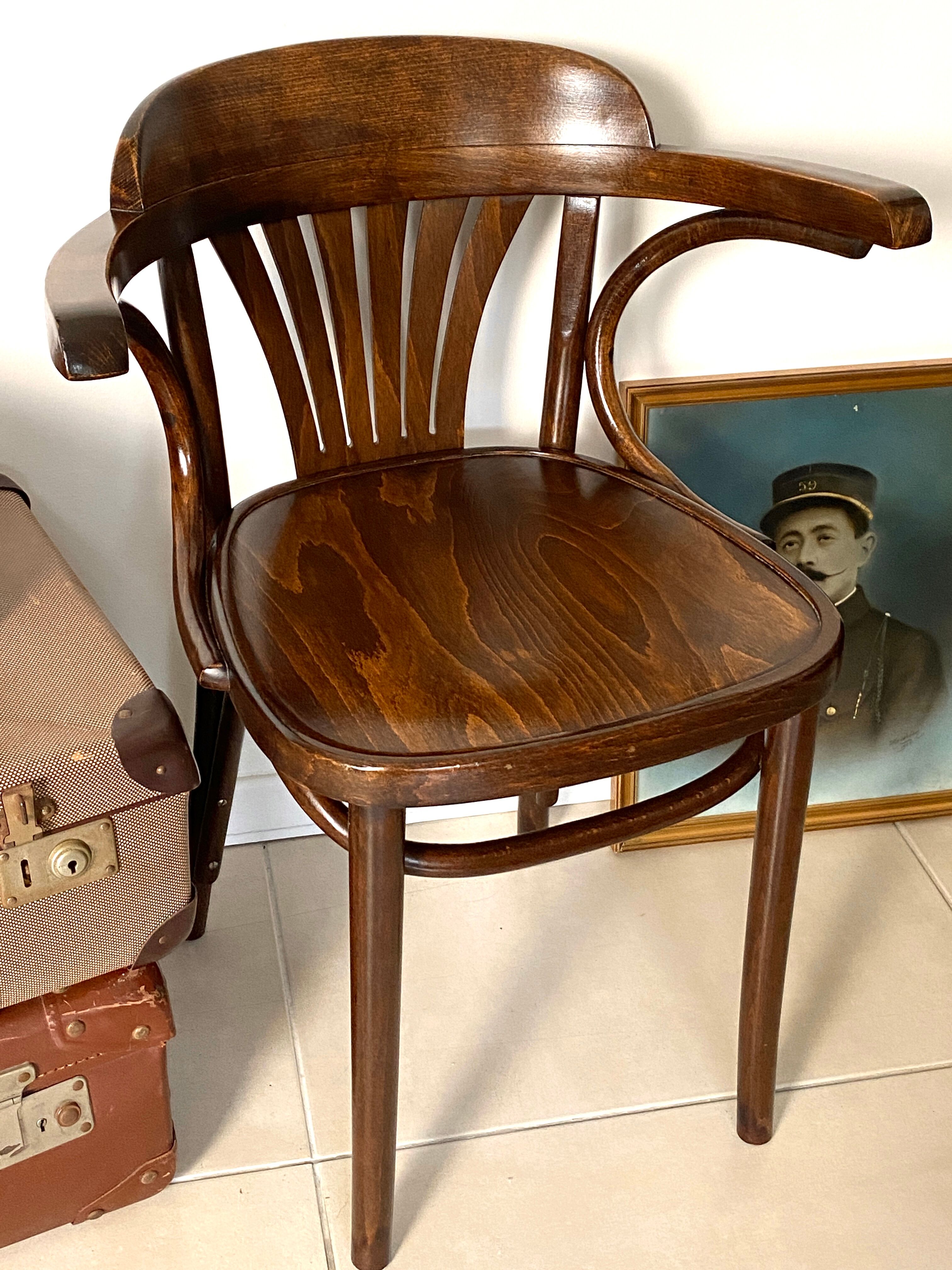 Fauteuil bistrot vintage