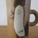 Ceramic jug jug decanter signed La Colombe 70s