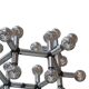 Mid Century Robert Haussmann Atomic Suspension Lamp, Sculptural Lamp 1969