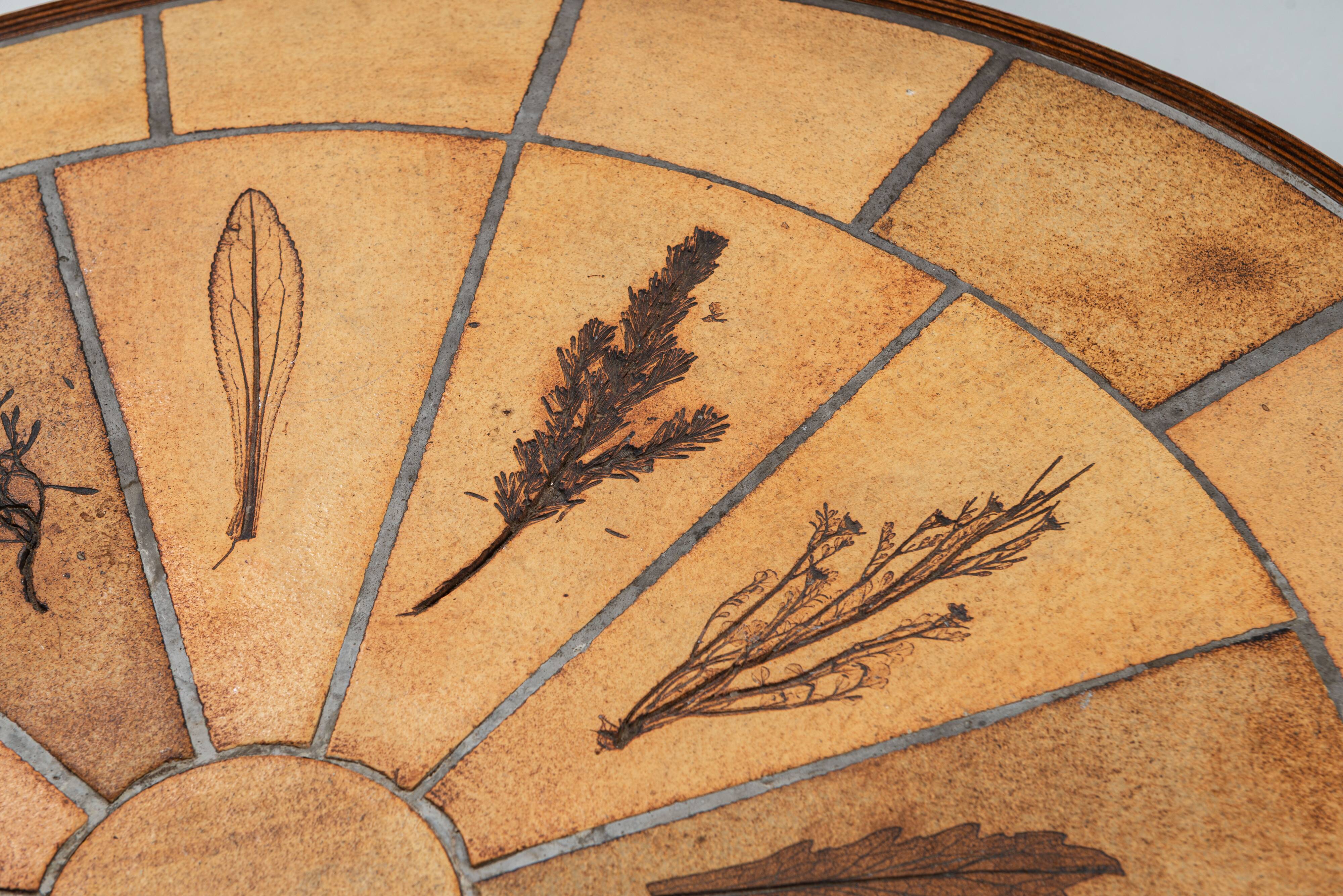 ‘Les Herbiers’ coffee table by Roger Capron