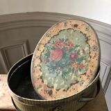 Sewing box, lithographed sheet metal box