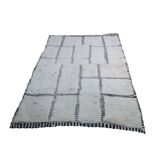 Handmade wool Berber rug 150 X 100 CM