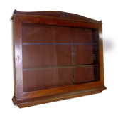 Vitrine de magasin en acajou