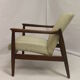Armchair GFM-142 by Edmund Homa 1960s beige fabric.