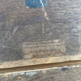 Old painting after A. Delcroix – lively seaside scene, 1841