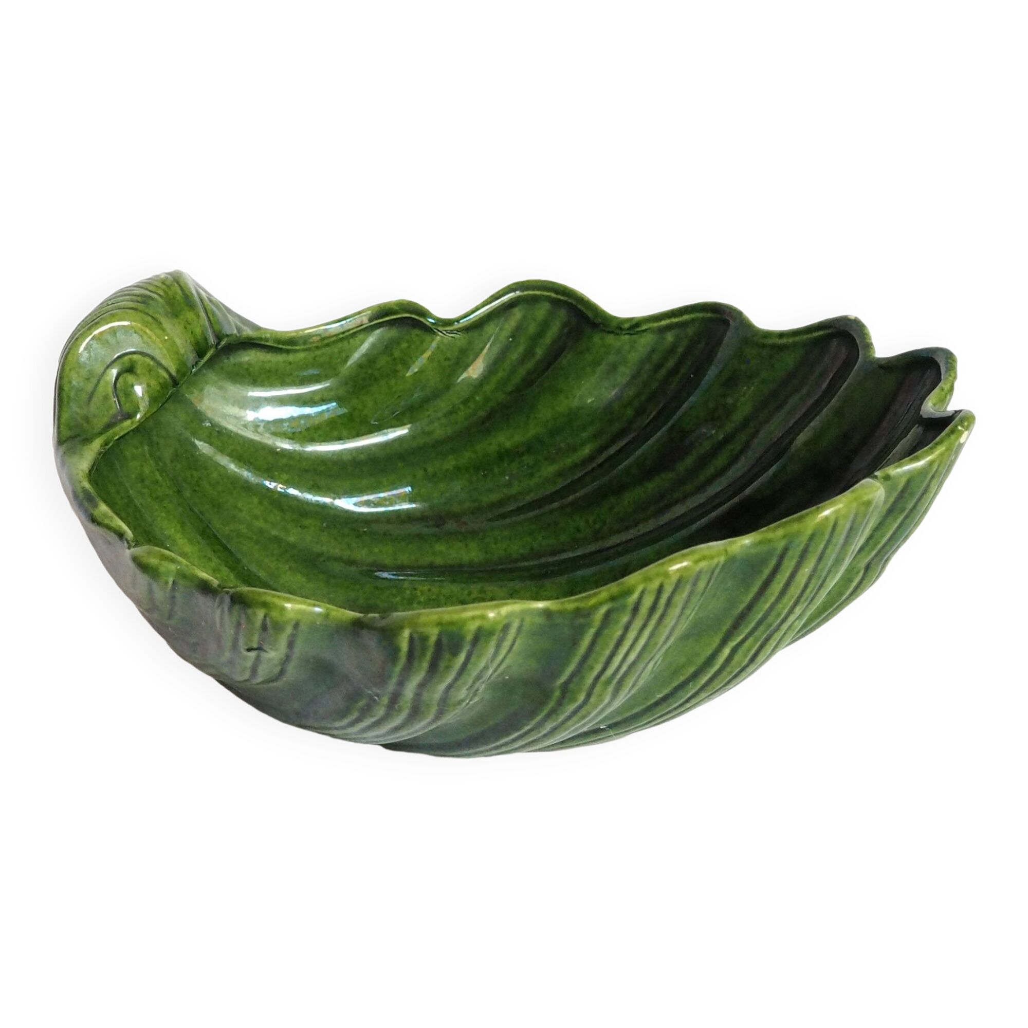 Saladier bénitier vert