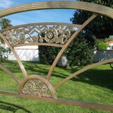 Art deco brass and bronze bed 1900