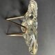 Pierre D'Avesn France molded crystal ashtray