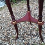 Antique Louis XVI style side table with marble top