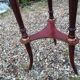 Antique Louis XVI style side table with marble top