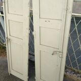 Set of old shutters