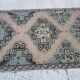 Vintage Turkish hallway rug 95x354 cm