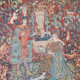 Medieval tapestry "The Novel of the Rose"