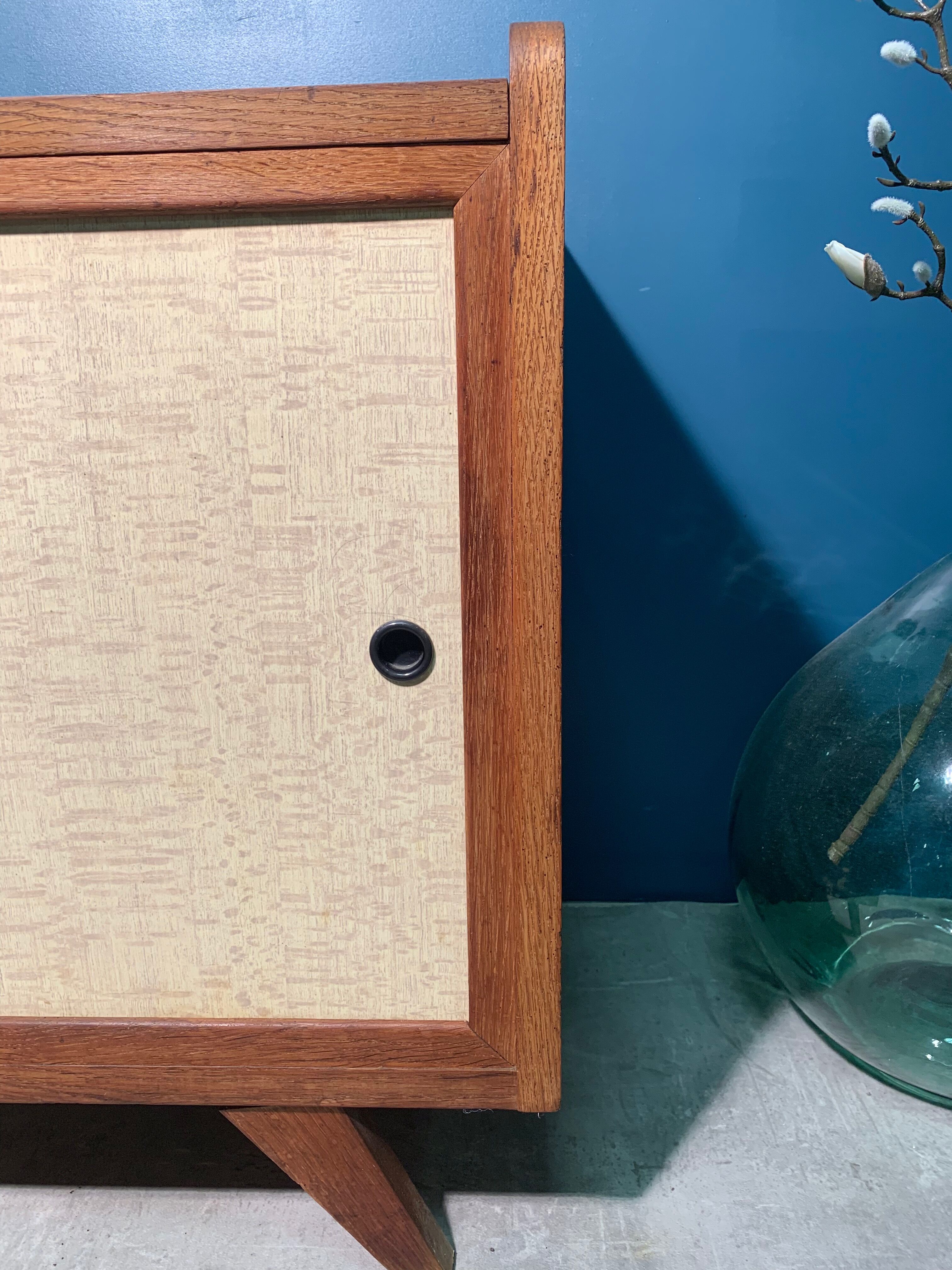 Vintage bahut with compass feet