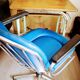 Desk with door-satchel