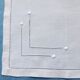 9 serviettes à thé en toile de lin