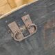Wooden travel trunk