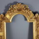 Frame carved wood, key 18th century 63x41 Leaf 47x27cm Bel state SB150
